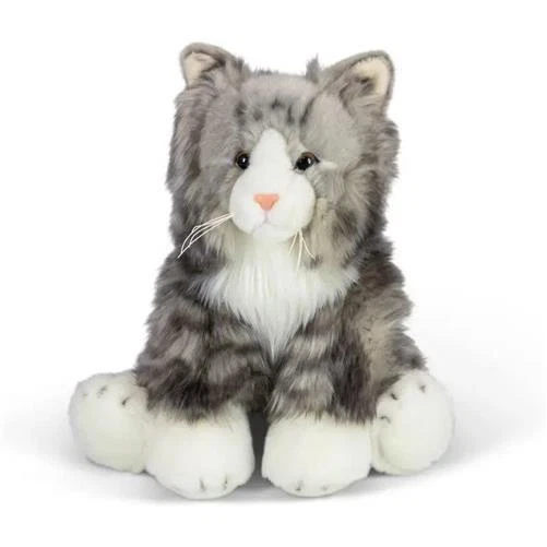 Animigos Black & White Guinea Pig Plüschtier – Realistisches Meerschweinchen, 20 Cm, Aus Recyceltem Material