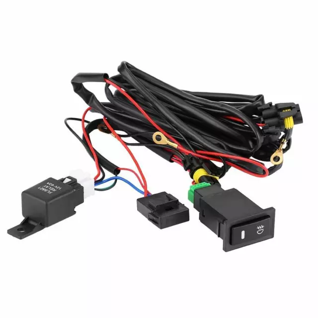 Kit di cablaggio - 1 Set di 12V Universal Car LED Fog Light Interruttore (F1I)