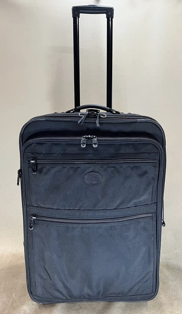 Kirkland Signature Black 26” Upright Expandable Wheeled Large Trip Suitcase