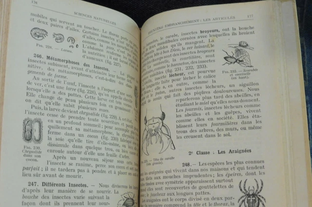 Brémant-Peschard Les Sciences Physiques Et Naturelles Leçons de Choses  manuel 7
