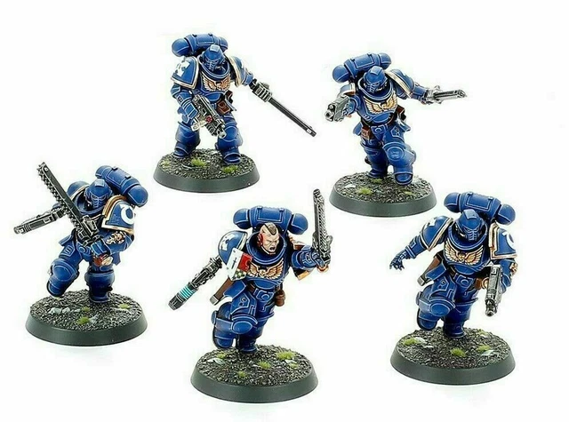 WARHAMMER 40K: 10 Infiltrati/incursori Space Marine Primaris Nuovi Su - Foto 7