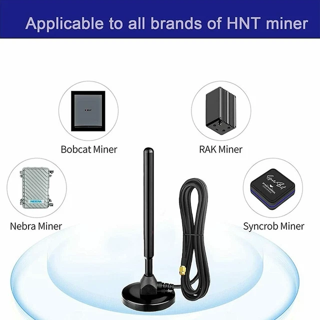 Adattatore Antenna 915MHZ IP67 Base Magnete Verticale Lineare Omnidirezionale