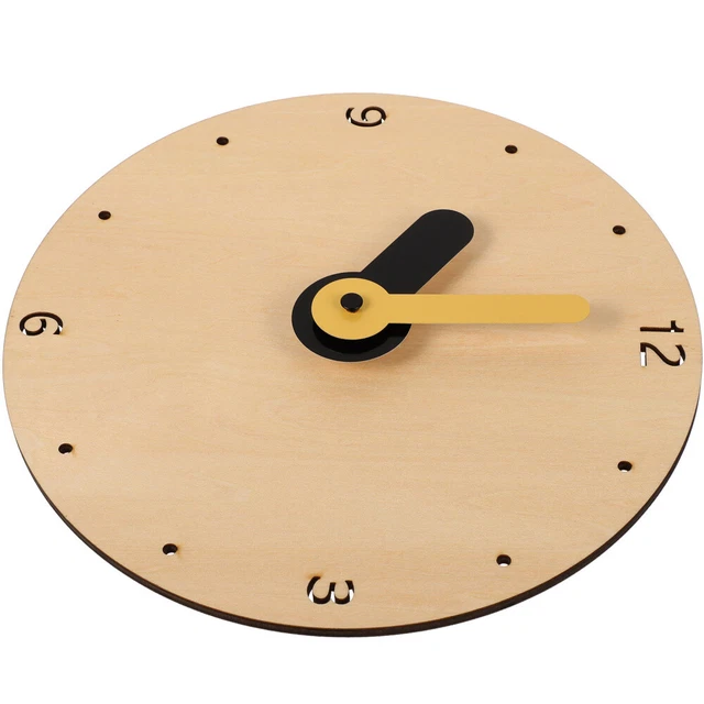 Round -shaped Wall Clock Mute Silent Wall Clock Decor Home Round Wall Clock