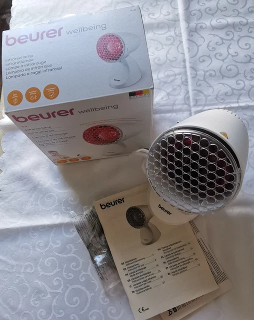Beurer IL 11 Infrarotlampe mit Schutzgitter weiß