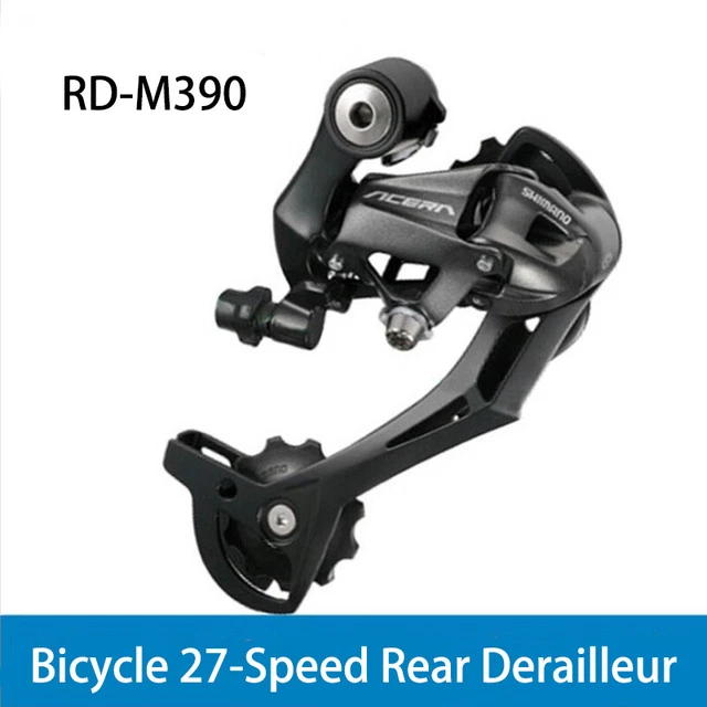 TOTMOX-RD-M390 Tourney 9/27 Speed MTB Mountain Bike Rear Derailleur Black
