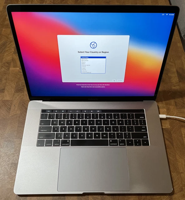 Apple MacBook Pro 15.4” 2016  i7 2.7GHz 16GB 500GB