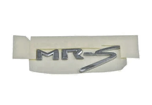 Toyota Genuine MR-S Spyder Chrome Rear Emblem Badge 75471-17130 OEM JDM