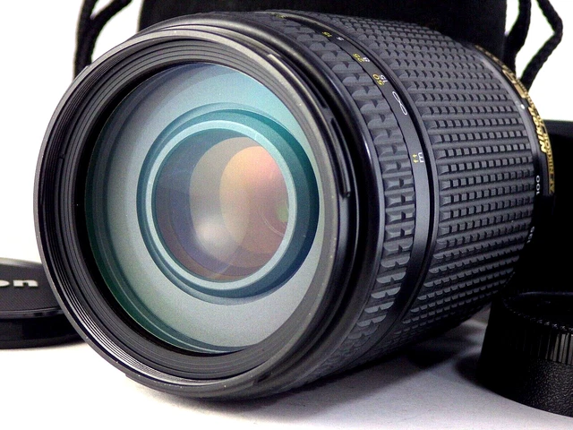 Nikon AF NIKKOR 70-300mm f/4-5.6 D Zoom Lens +Hood SLR Camera FX Full Size Japan