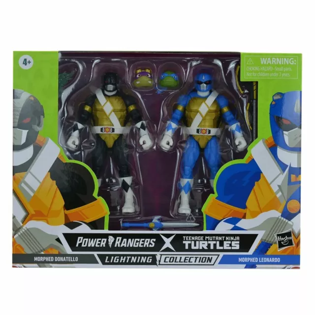 Power Rangers X Teenage Mutant Ninja Turtles Lightning Donatello Leonardo