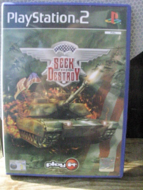 Seek and Destroy (PS2) gioco di combattimento: venditore eBay serbatoio altamente votato ottimi prezzi