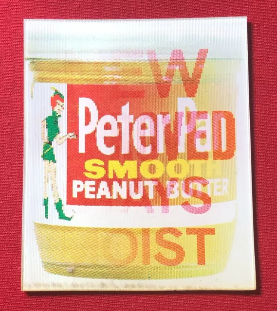 Vari-Vue Peter Pan Peanut Butter Advertising Flicker Lenticular Motion NEAT!