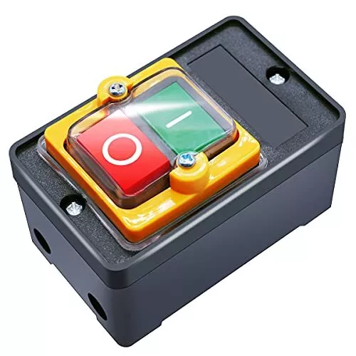 Waterproof Outdoor Push Button Switch On Off 380V Stop Start Single Phase Home