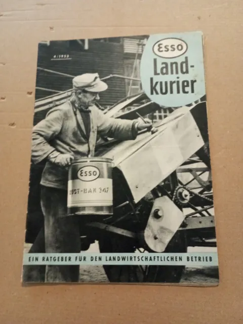 Esso Landkurier 4/1953 Landwirtschaft
