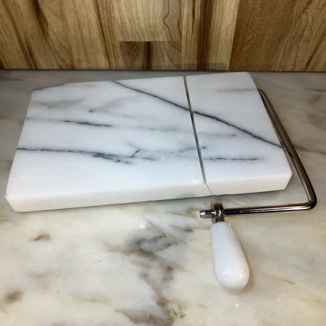 Marble Cheese Slicer Wire Board w/ Lever