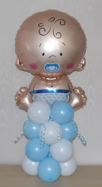 Baby Shower Boy  -  Baby  Foil -  Balloon Display  -  Party - Table Centrepiece