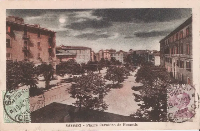 Sassari - Piazza Cavallino  De Honestis -1928
