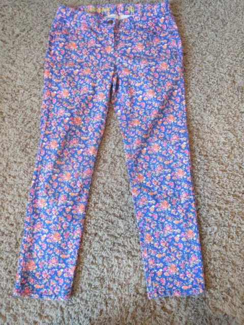 Crewcuts by J.Crew Girls Colorful floral Leggings Pants, Size 10