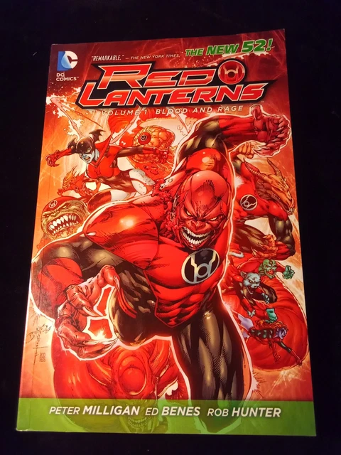Red Lanterns Vol. 1: Blood and Rage 1st Edition