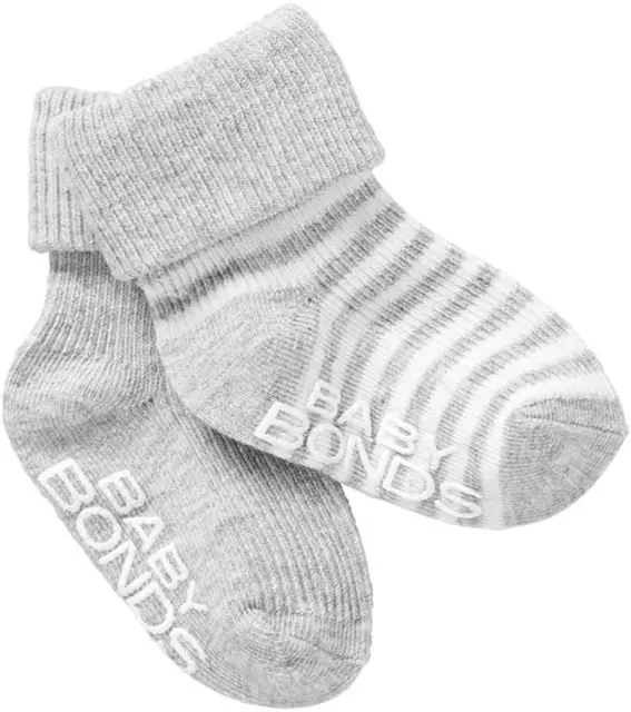 Baby Classic Cuff Socks - 2 Pack