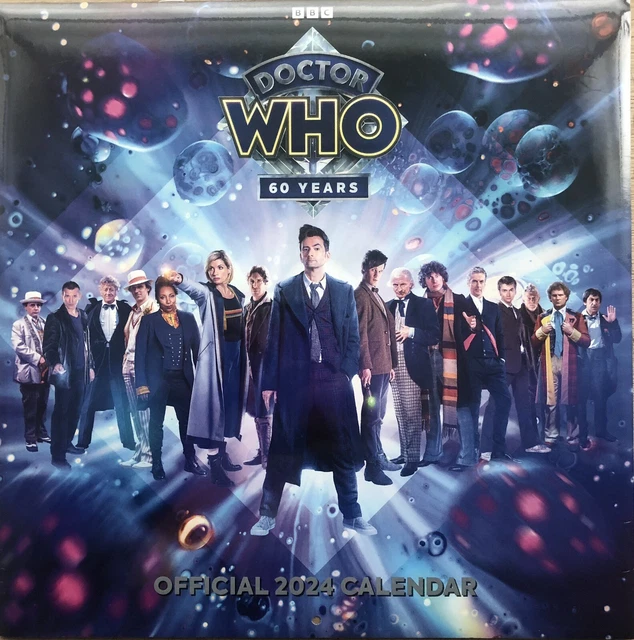 BBC DR WHO Magazine 2024 Calendar Sealed* £11.99 PicClick UK