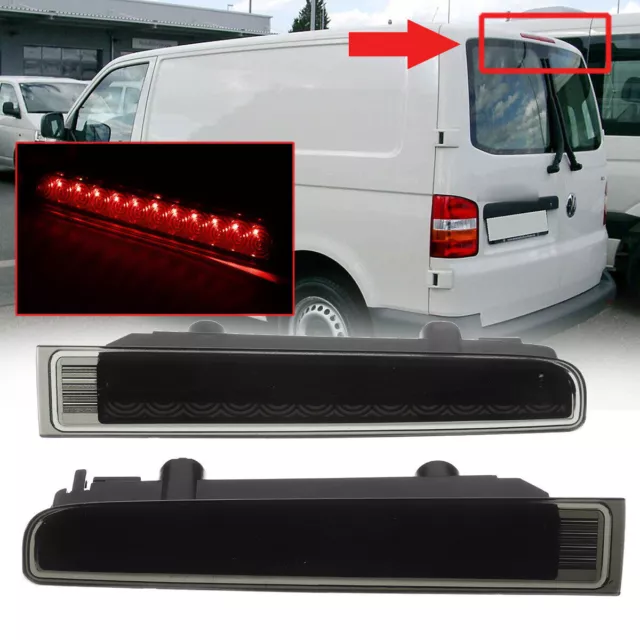 3eme LED Noir Feu Frein Stop Supplémentaire Lampe Pour VW Transporter T5 T6