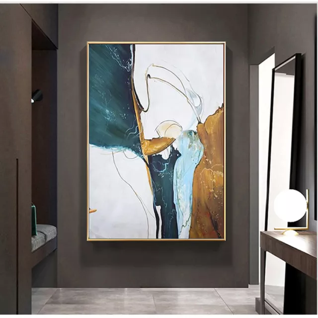 Abstract Wall Decor Picture Handmade Acrylic Canvas Oil Painting Modern Home Art