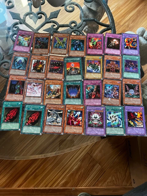 Yu-Gi-Oh! Rare Cards - Great Moth + Amphibian Beast + Majestic Mech Ohka + More