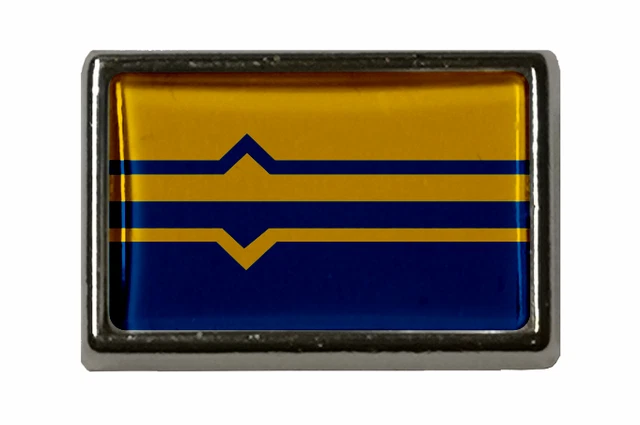 Comanche Nation Flaggenpin - Metall Anstecker 15x23mm Mit Butterflyclip