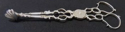 ~Vintage Mma Sterling Silver Georgian Style Sugar Cube Tongs~