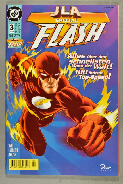 JLA -Special: Flash.Heft 3.Aug 98.Alles über den schnellsten Mann der Welt.Dino.