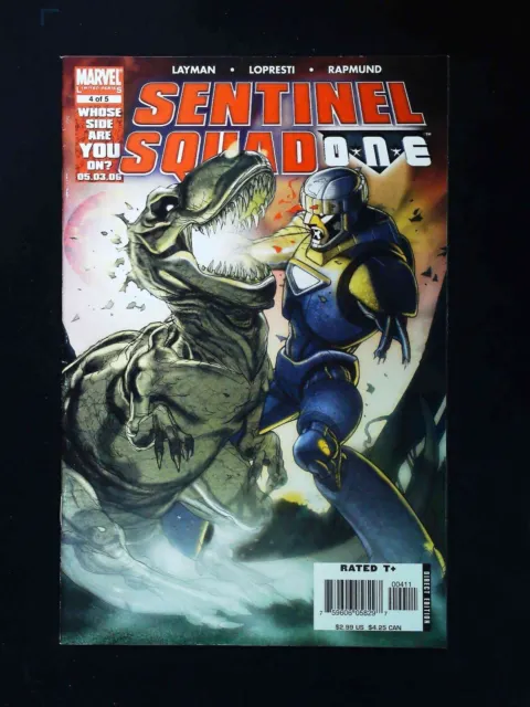 Sentinel Squad One #4  Marvel Comics 2006 Vf+