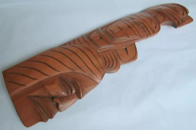 Bald Eagle Carving John Joseph Squamish Indian Band N Van BC Indian Mask