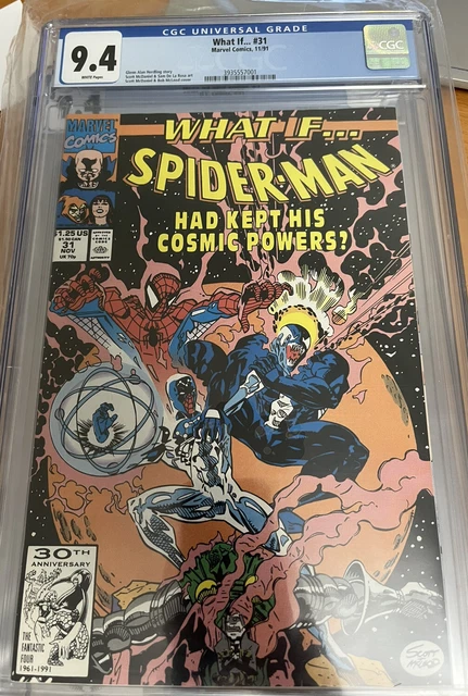 What If? #31 CGC SS 9.4  SPIDER-MAN COSMIC VENOM NM