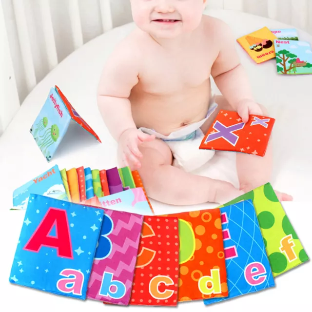 Toddler Flash Cards 26PCS Fun Interactive Flashcards For ABC Letters Improved