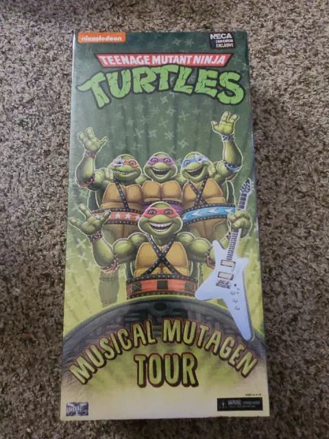 Teenage Mutant Ninja Turtles Musical Mutagen Tour NECA 2020 Con Exclusive Sealed