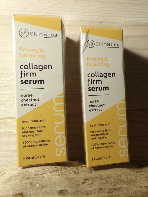 Pack De 3 Sérums Anti-âge Complet SkinBliss - Collagène, Protection Cellulaire, Soin Hydratant