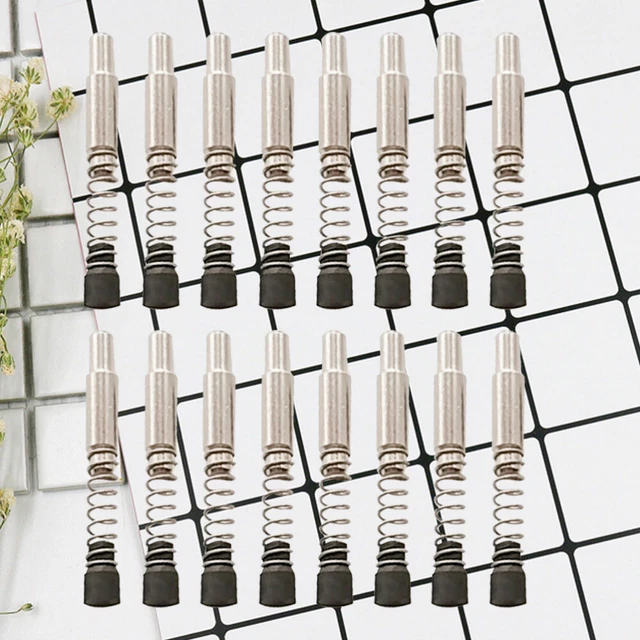 50 Pcs Metal Window Screen Spring Plunger Screening Component 2