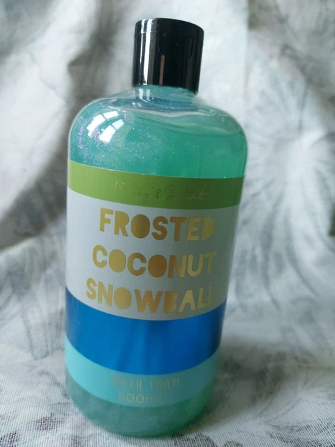 MARKS & SPENCER Merry & Bright M&S Bath Foam (Frosted Coconut Snowball)XMAS GIFT £9.99 - PicClick UK