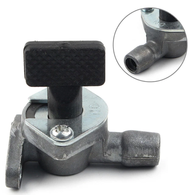 Robinet à Essence à Vide DIFLAX - 3 Ports, Diamètre 6mm - Compatible GY6 50cc-150cc, Moto, Tondeuse