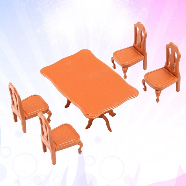 Sillas Infantiles Para Mesa Sillas De Escritorio Para Niños Minitica Y Silla Marrón