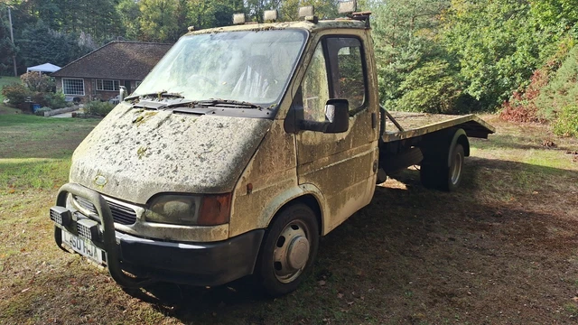 FORD 1994 MK4 Transit 2.5di smiley recovery truck / car transporter £ ...