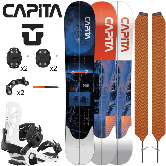 CAPITA + UNION: splitboard Neo Slasher & Skins + explorer bindings 164 cm