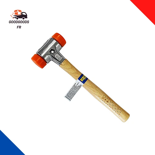 Marteau Nylon Souple/Maillet Sans Rebonds 40 Mm Tête En Blocs PU