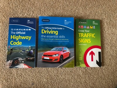 DRIVING THEORY BUNDLE: Highway Code, Road Signs + Official DVSA Guide ...