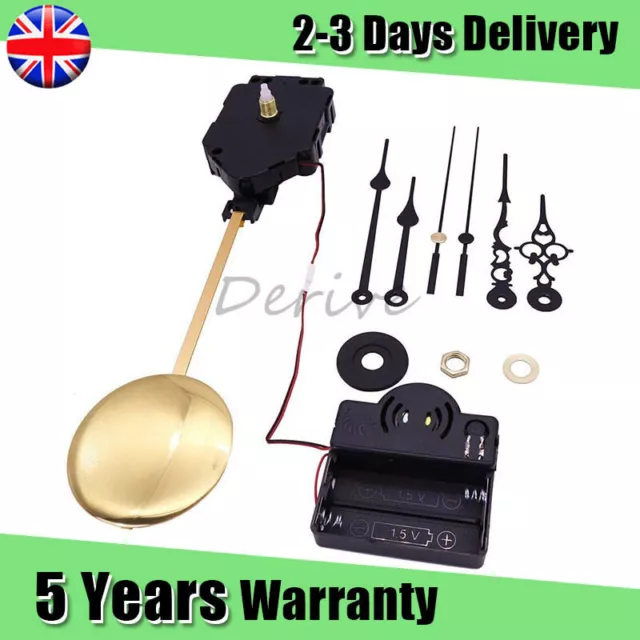 DIY Wall Quartz Pendulum Clock Chime Westminster Mechanism Melody Movement-Set