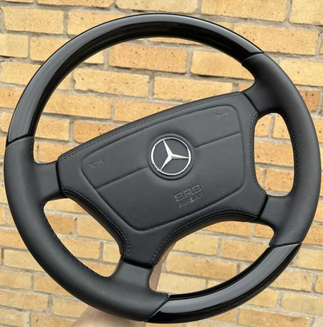 Mercedes-Benz Steering Wheel Black Piano R129, W124, W140, W201, W202, W210