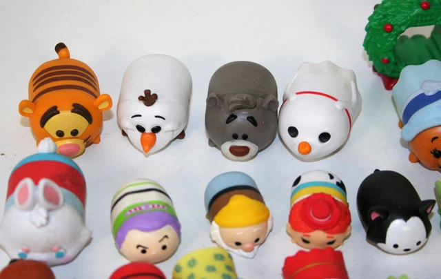 Lot of 27 Disney Tsum Tsum  Used Action Figures PVC Toys Dolls N3-27 d27 3
