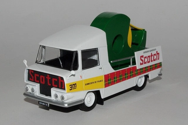 Miniature Citroën Type H HY Perkins 1964 'Les Aventuriers' - Échelle 1/43, Occasion