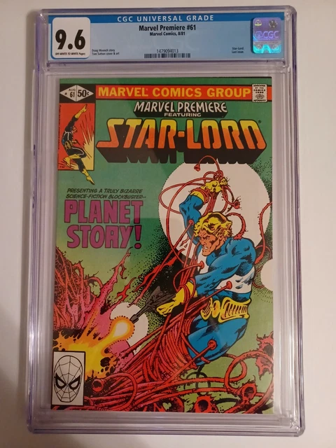 Marvel Premiere #61 CGC 9.6 Early Star-Lord App. - Guardians of the Galaxy GOTG