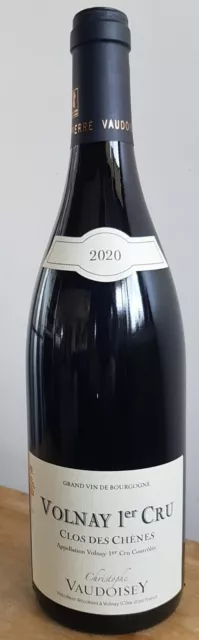 Volnay 1er cru Christophe VAUDOISEY "Clos des Chênes" 2020
